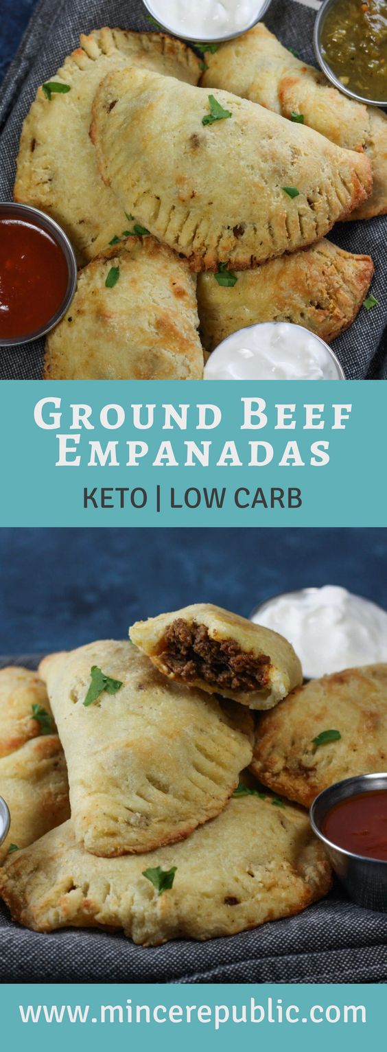 GROUND BEEF EMPANADAS (KETO, LOW CARB) CookSep