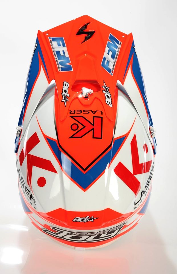 Racing Helmets Garage: Scorpion VX-20 Air J.Joly 2015 by Aerodiffusion
