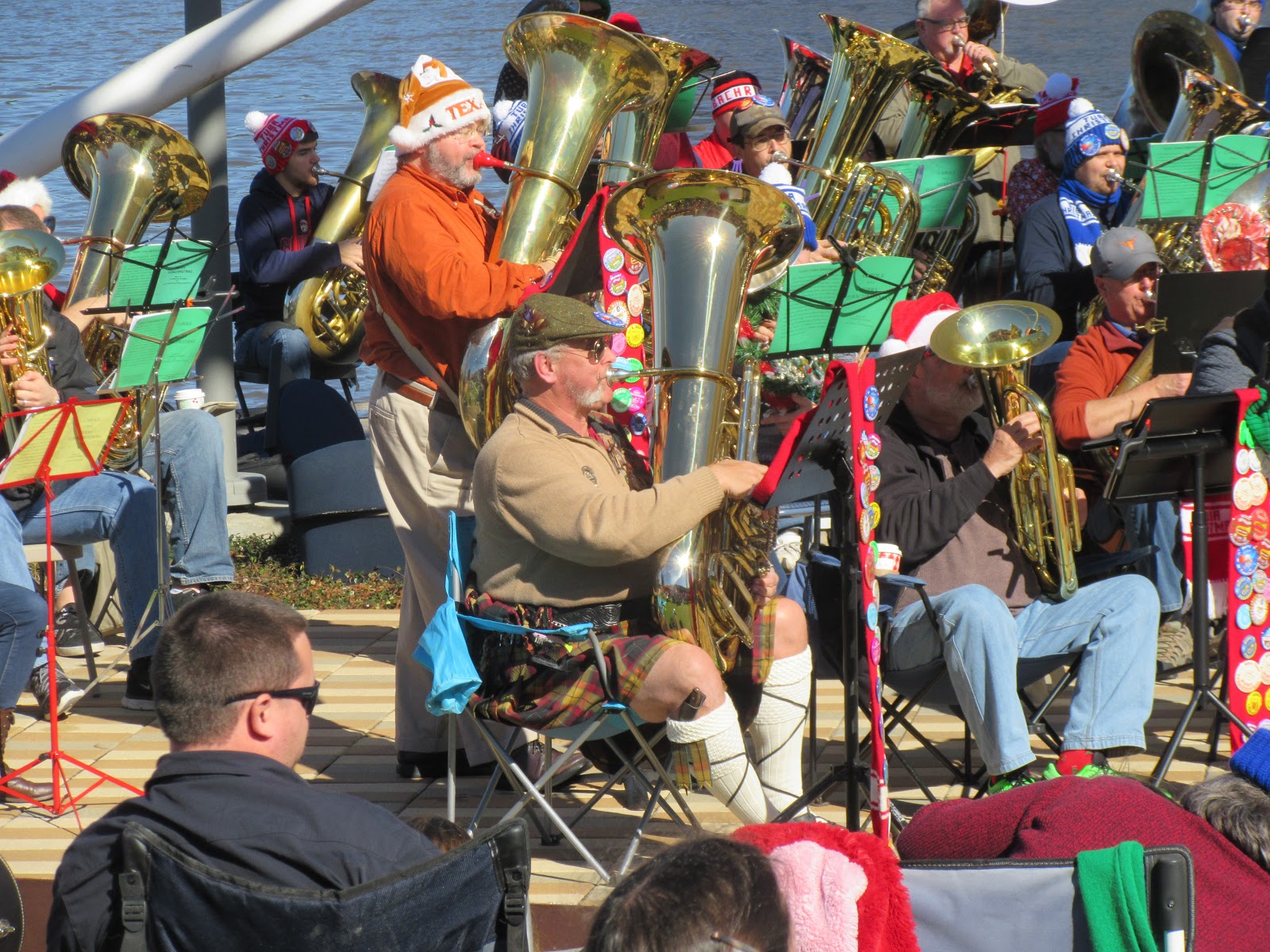 The older you will get... Houston, Tx Tuba Christmas...