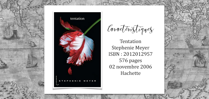 Couverture du livre Tentation de Stephenie Meyer Couverture du livre