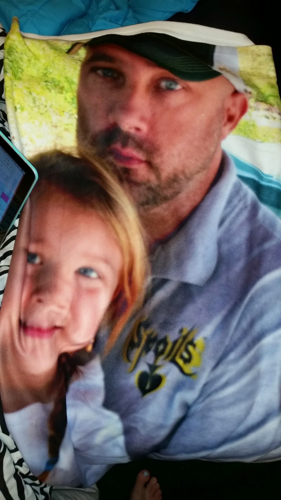 Custom 50x60 Fleece Photo Blanket Review + Giveaway Momma4Life