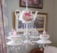 VINTAGE CHINA CHANDELIER