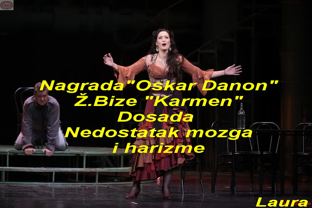 Žorž Bize, Karmen, Beogradska opera, Nagrada Oskar Danon..