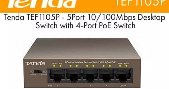 P switch. Коммутатор 5-port 10100 mbps unmanaged switch with 4 poe ports, metal case, desktop installation, p. коммутатор poe tenda tef1105p-4-38w. poe ieee 802.3af. tenda tef1106p-4-63w.
