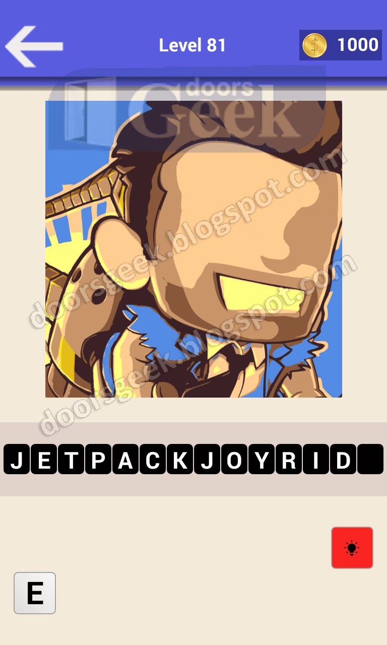 Guess the Game Quiz Level 81 Doors Geek