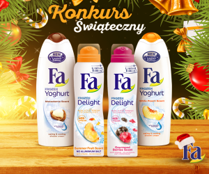 Do wygrania 30 zestawów kosmetyków Fa Frozen Yoghurt Konkurs