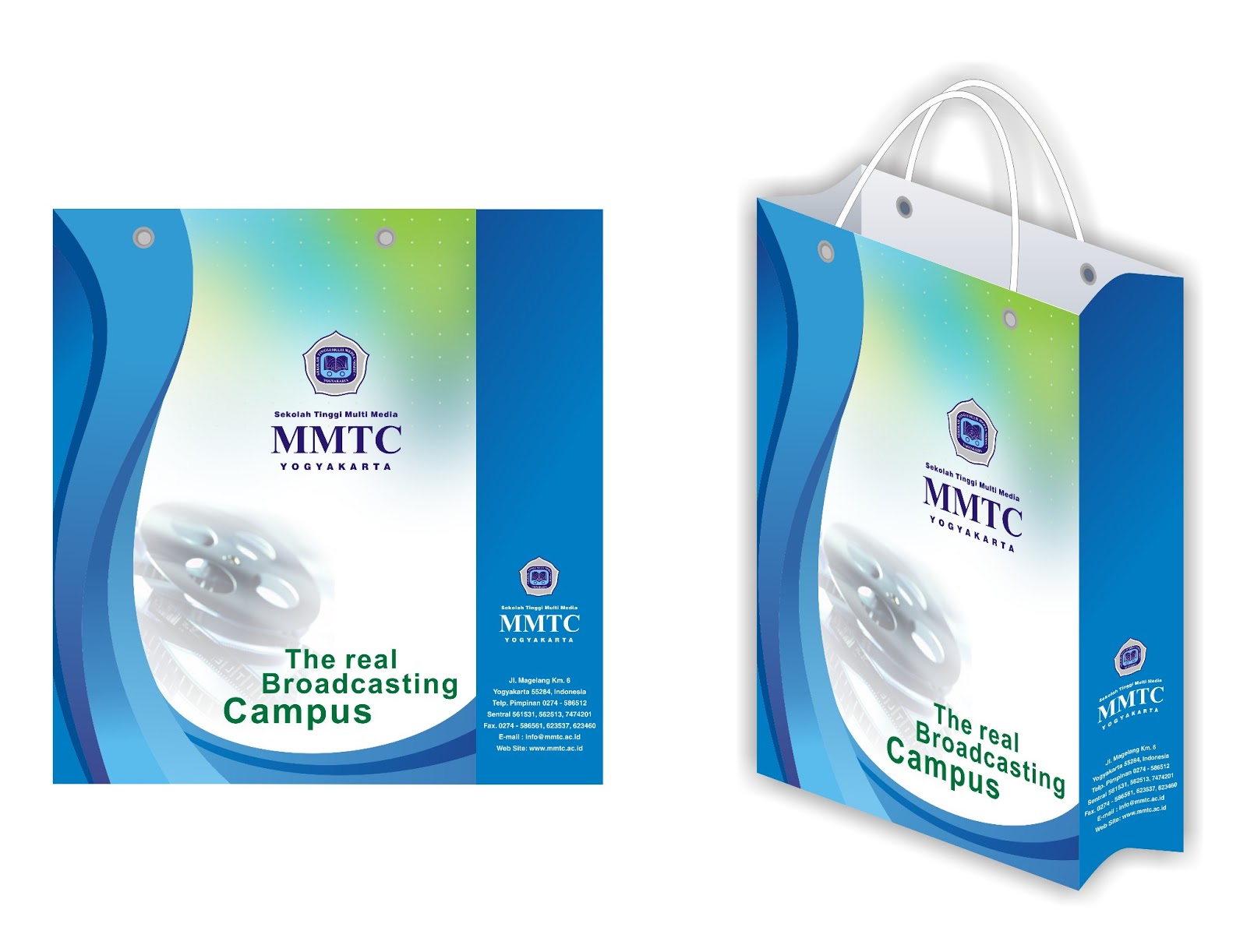 Desain Paper Bag MMTC - Cetak Brosur Jogja