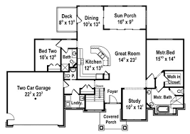 Two car garages in open concept floor plans Two car garages in open concept floor plans
