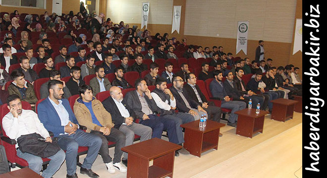 Dicle Üniversitesinde Bilge Kral Aliya İzzetbegoviç'in Davası ve Fikriyatı konferansı Dicle Üniversitesinde Bilge Kral Aliya İzzetbegoviç'in Davası ve Fikriyatı konferansı