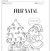 ATIVIDADE DE NATAL PARA IMPRIMIR E COLORIR OU ENFEITAR COM MATERIAL RECICLÁVEL
