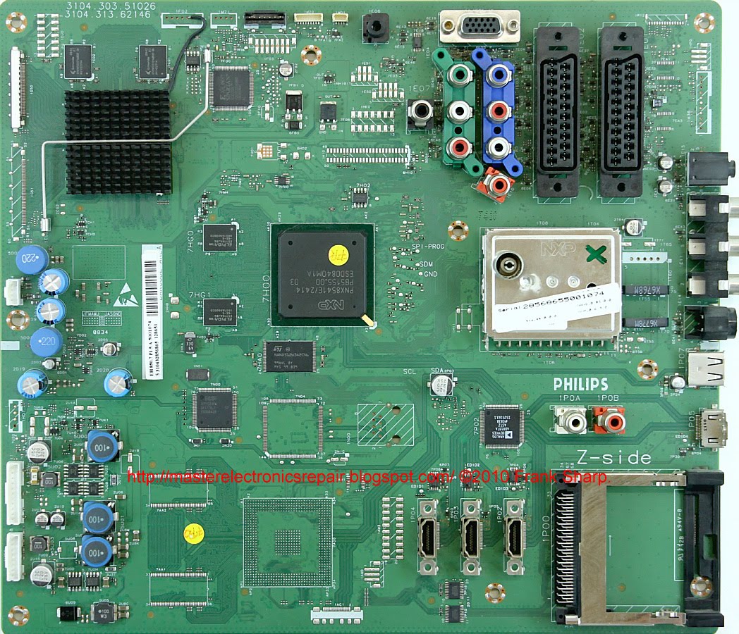 Master Electronics Repair ! REPAIR / SERVICING TV PHILIPS 42PFL7623D