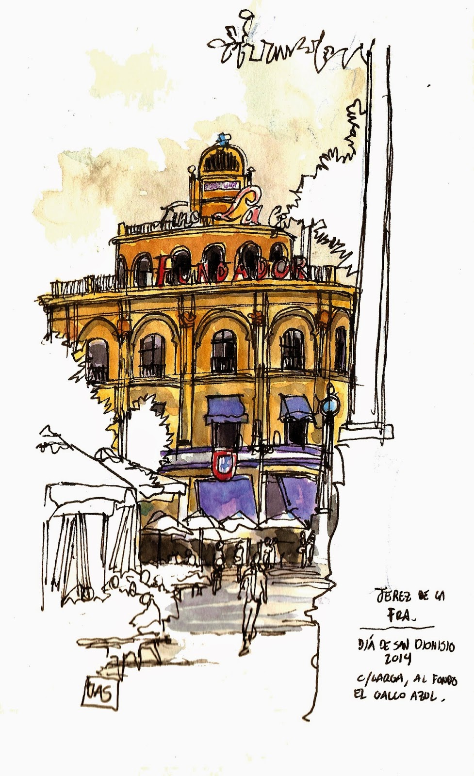 Urban Sketchers Spain. El mundo dibujo a dibujo. ¡ÁMONO