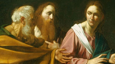 The Calling of Saints Peter and Andrew by Jesus