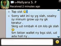 Testimoni GROW UP USA ORIGINAL (Peninggi Badan) Testimoni GROW UP USA ORIGINAL (Peninggi Badan)