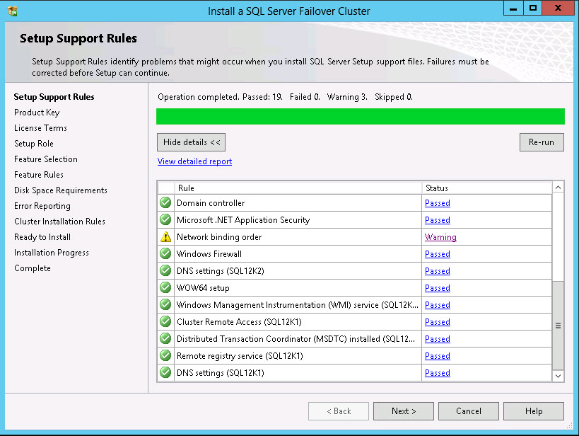 SQL Server performance and other stories Network Binding Order SQL 2012 Failover Cluster