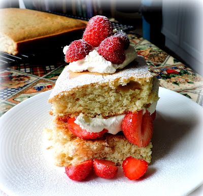 Lighter Strawberry Shortcake
