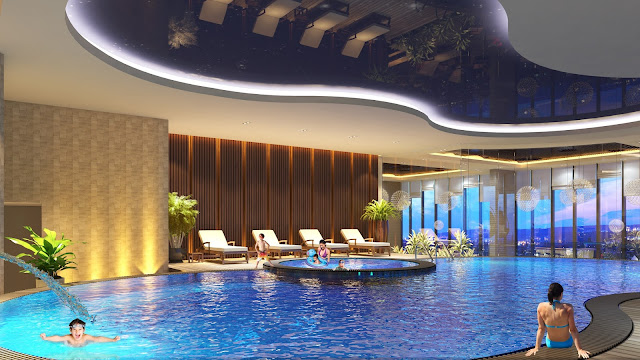 Bể bơi tại GoldSeason