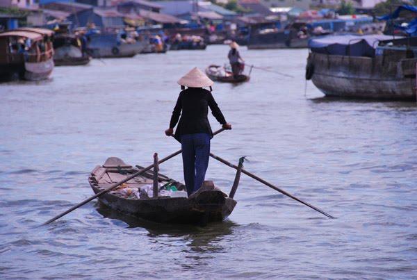 Photo par An Bui au Delta du Mekong
