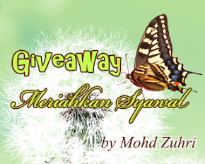 Giveaway Meriahkan Syawal By Mohd Zuhri