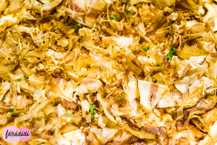 Pizza Bonito Flakes di Moonlight Cake House