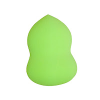 Mini Size 3D Beauty Blending Blender Sponge - Hourglass in Green