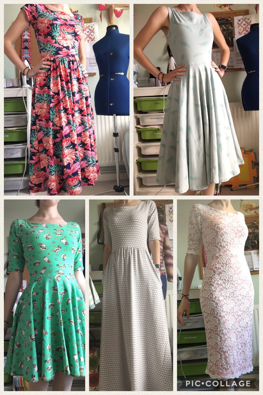 Crafting Kitten Creates Circle Skirts And Dresses