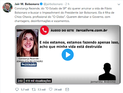 Resultado de imagem para repÃ³rter ConstanÃ§a Rezende