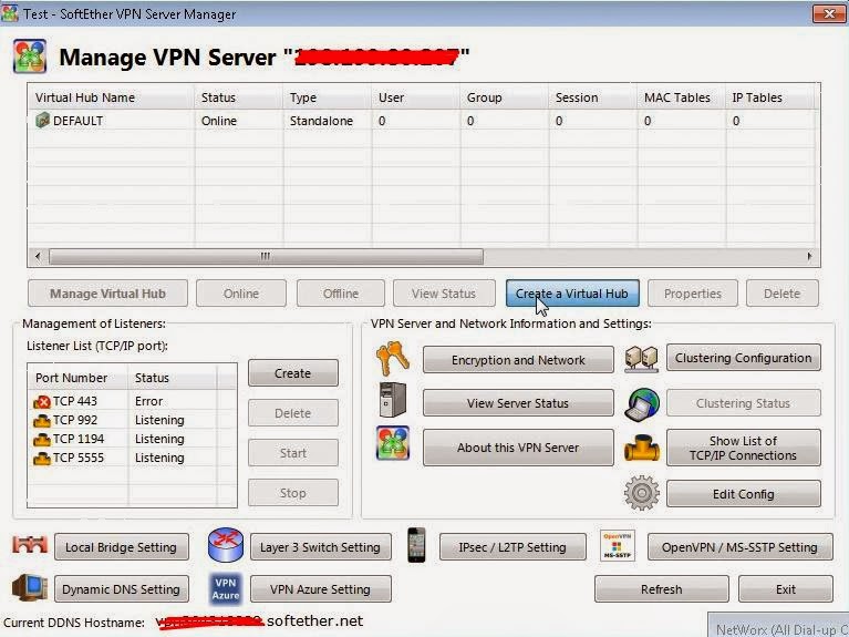 install softether vpn server linux