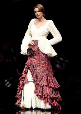 vestido flamenca Vicky Martín Berrocal
