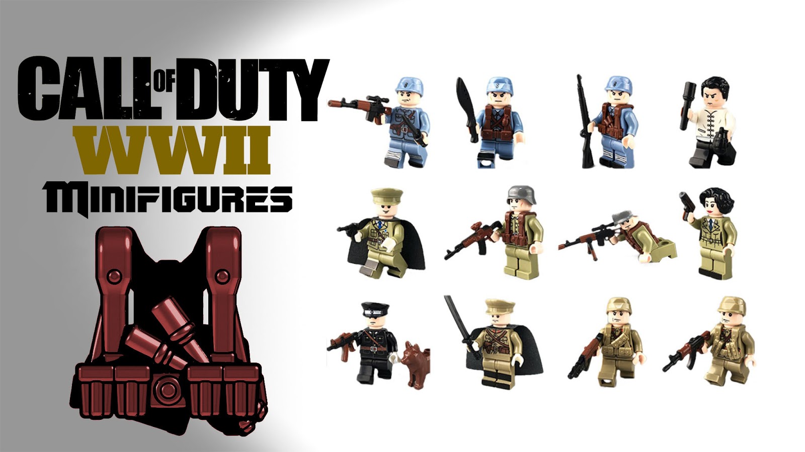 call of duty minifigures