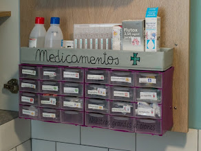 Organizador medicamentos
