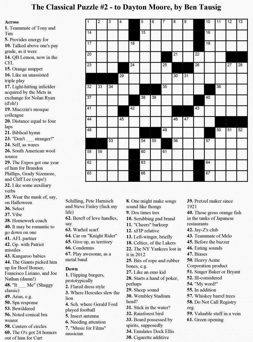 Coffee Thoughts CLUES The Crossword Puzzle Analogy 