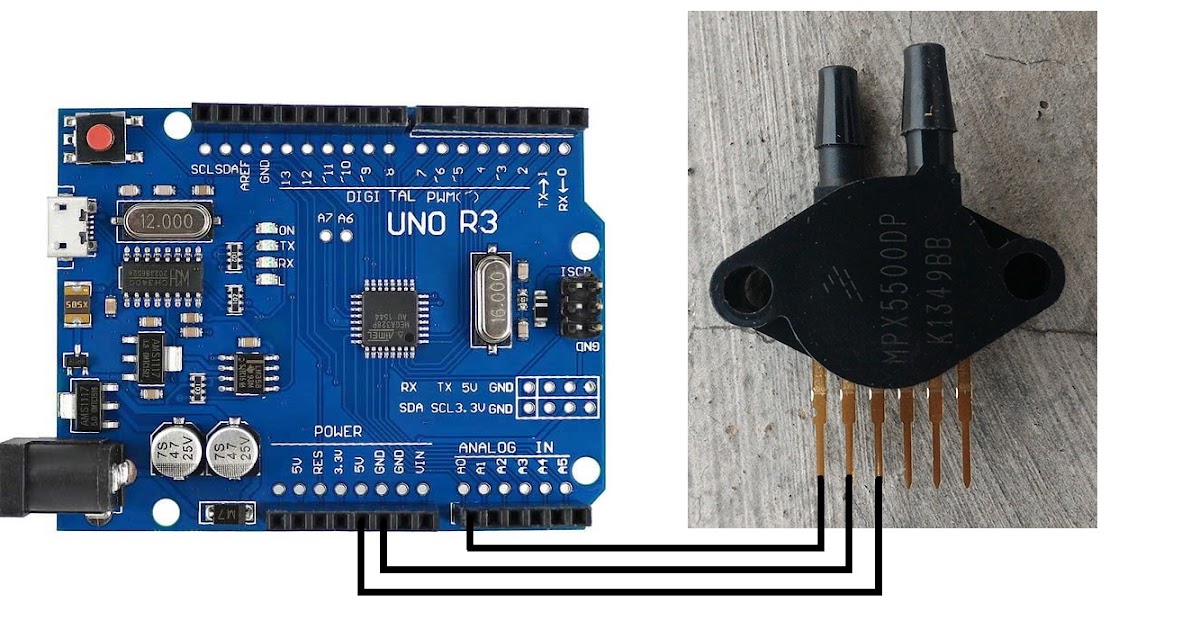MPX5500DP Pressure Sensor With Arduino Leets academy