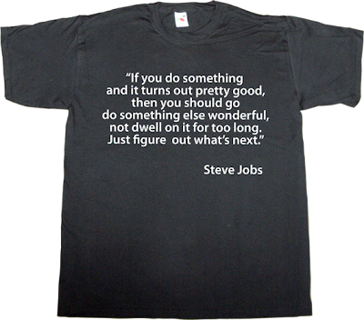 steve jobs apple brilliant sentence t-shirt ephemeral-t-shirts