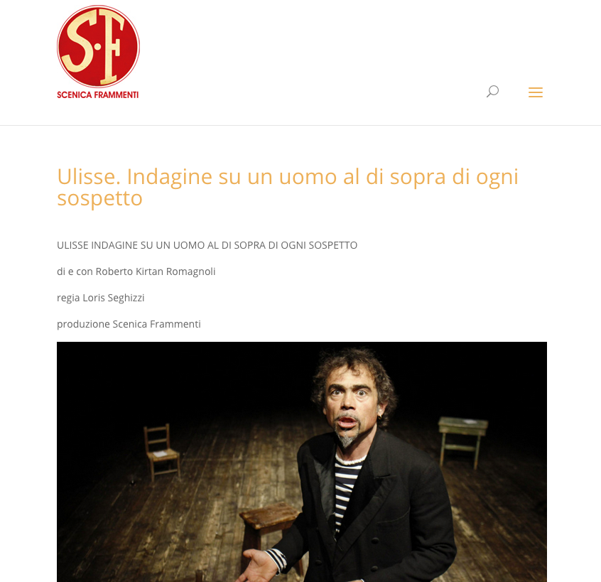 ULISSE - LA SCUOLA VA A TEATRO - 1 APRILE 2015