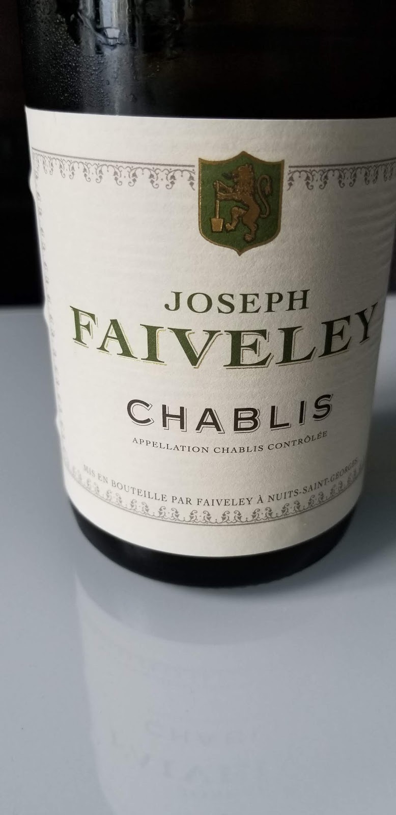 DrinkedIn Joseph Faiveley Chablis 2016