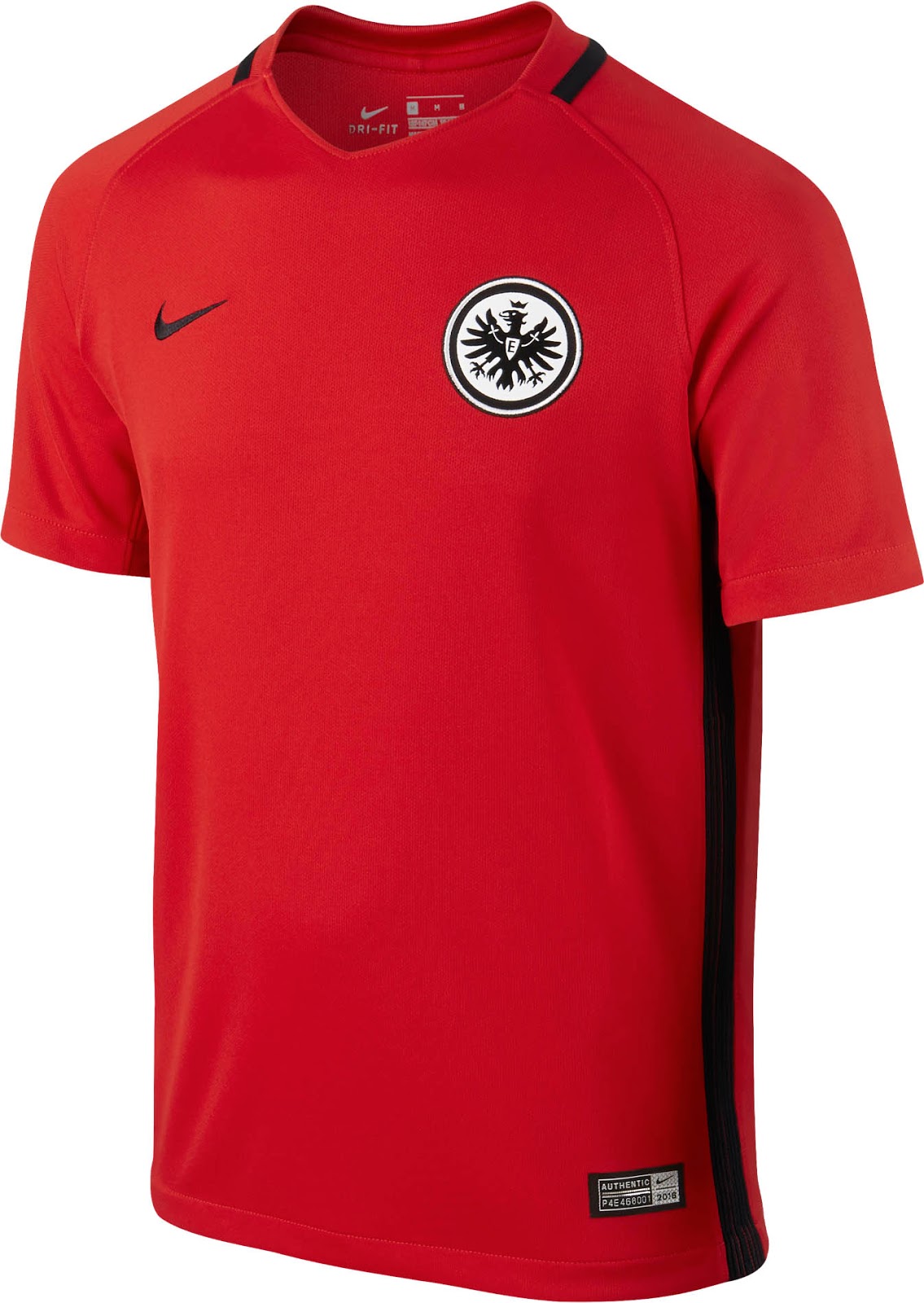 Eintracht Frankfurt Black Kit - Nike Eintracht Frankfurt 2019/20 Home Stadium Shirt SS  / It 