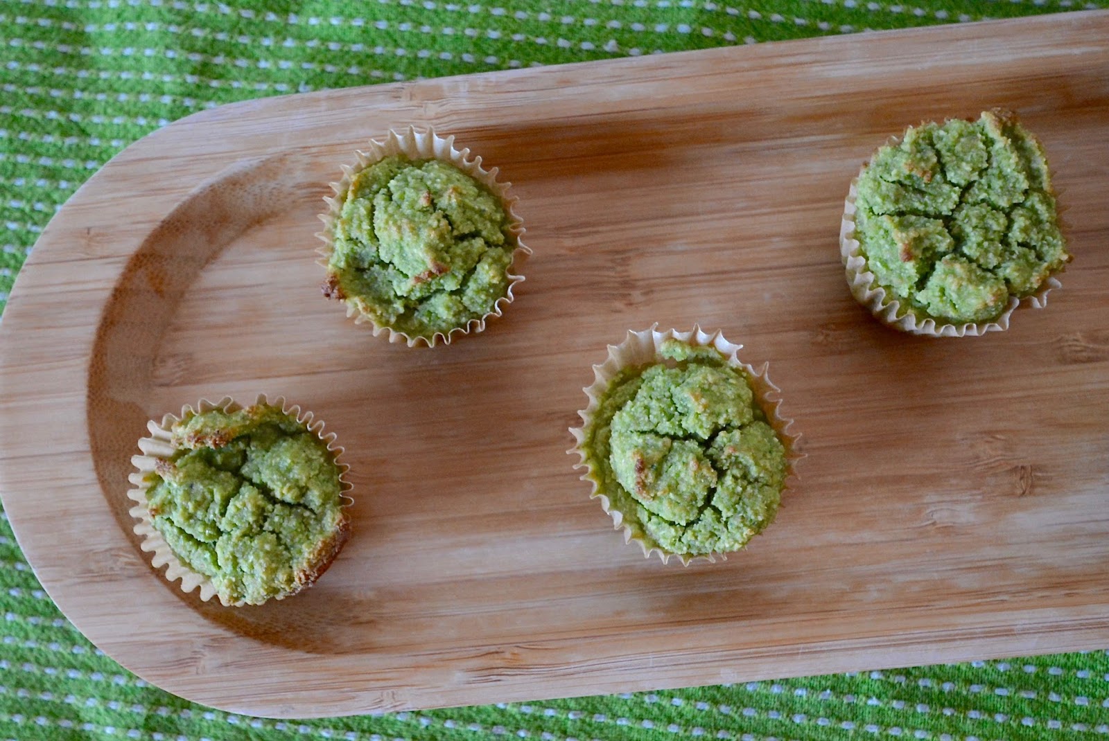 Banana Spinach Muffins