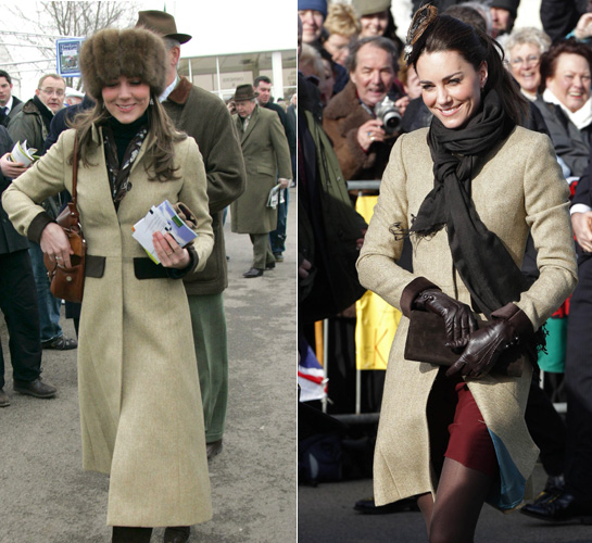 Duchess Kate: Kate in Joseph Coat For Cheltenham + Upcoming Engagement