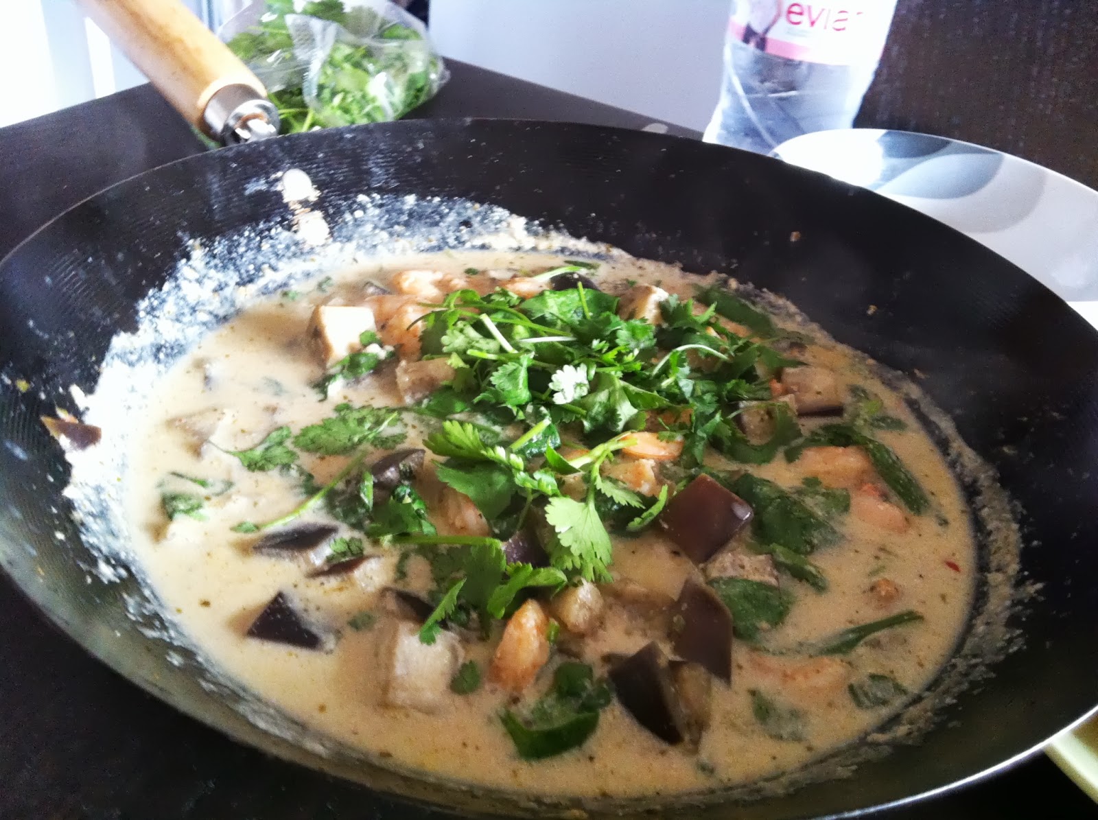 LoveBites Thai Green Prawn and Aubergine Curry