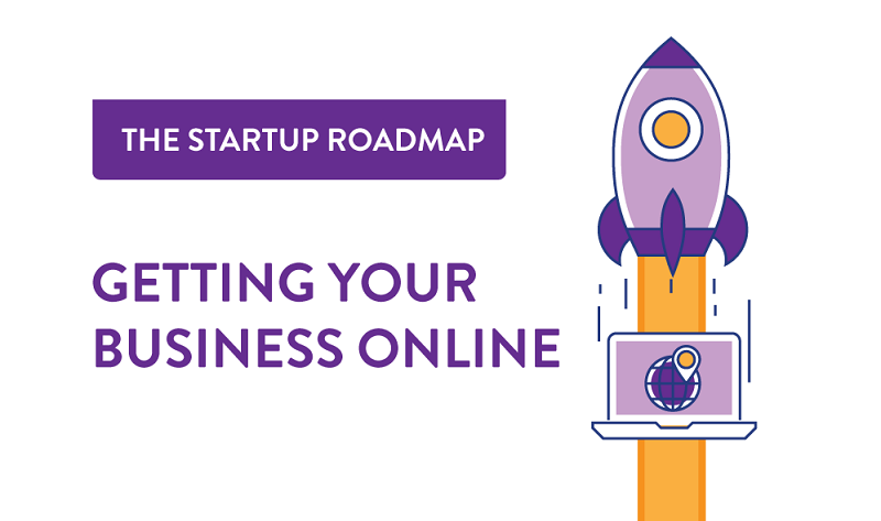 Here's a step-by-step guide to taking your business online - infographic