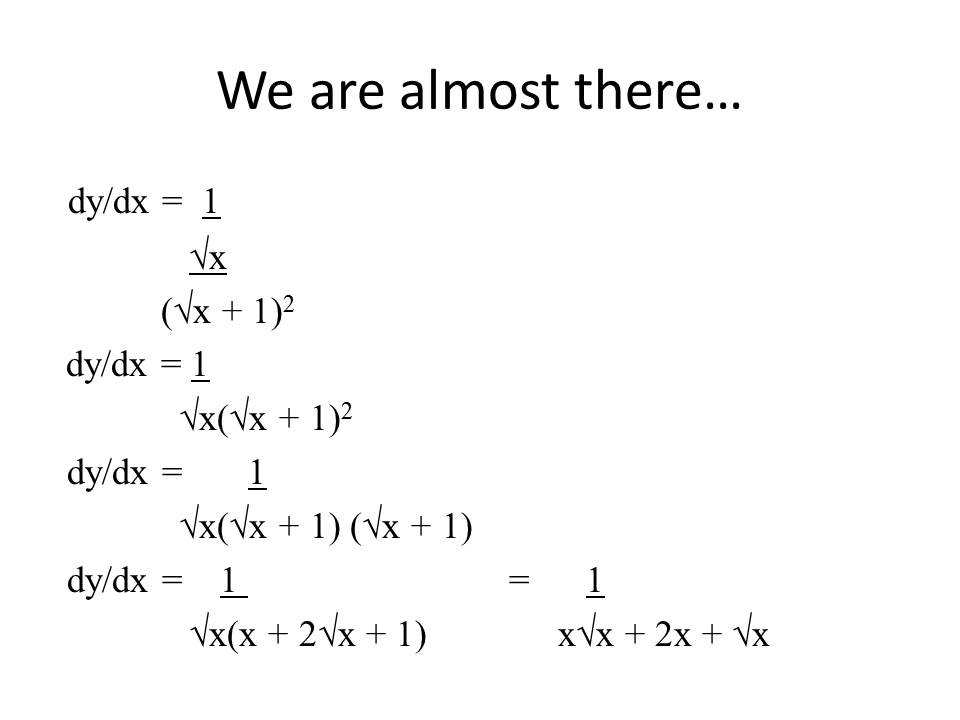 Calculus Made Simple!!! Differential Calculus Product Rule and