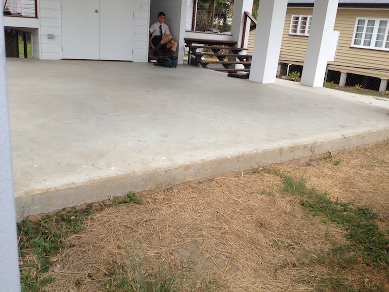 Karina's House Project New (temporary) driveway!