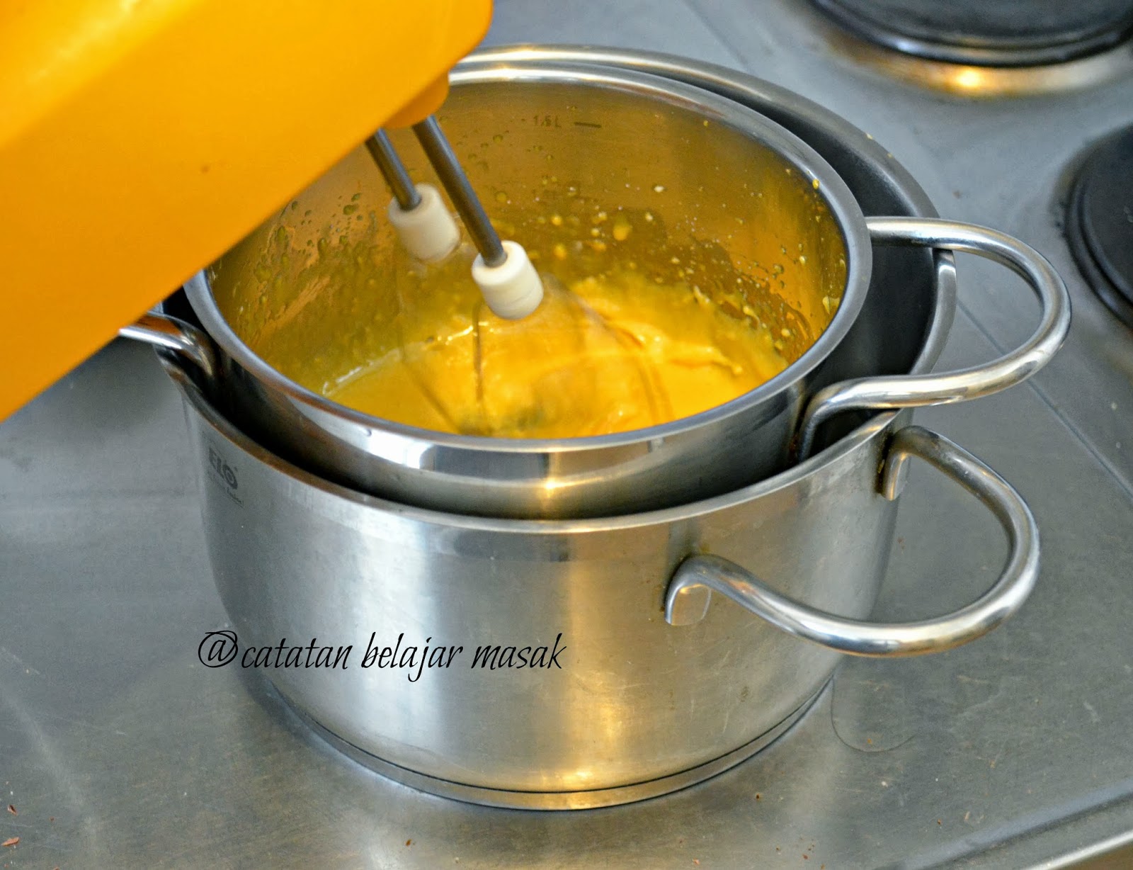Warmer Schokoladenkuchen mit Sorbet | Catatan Belajar Masak