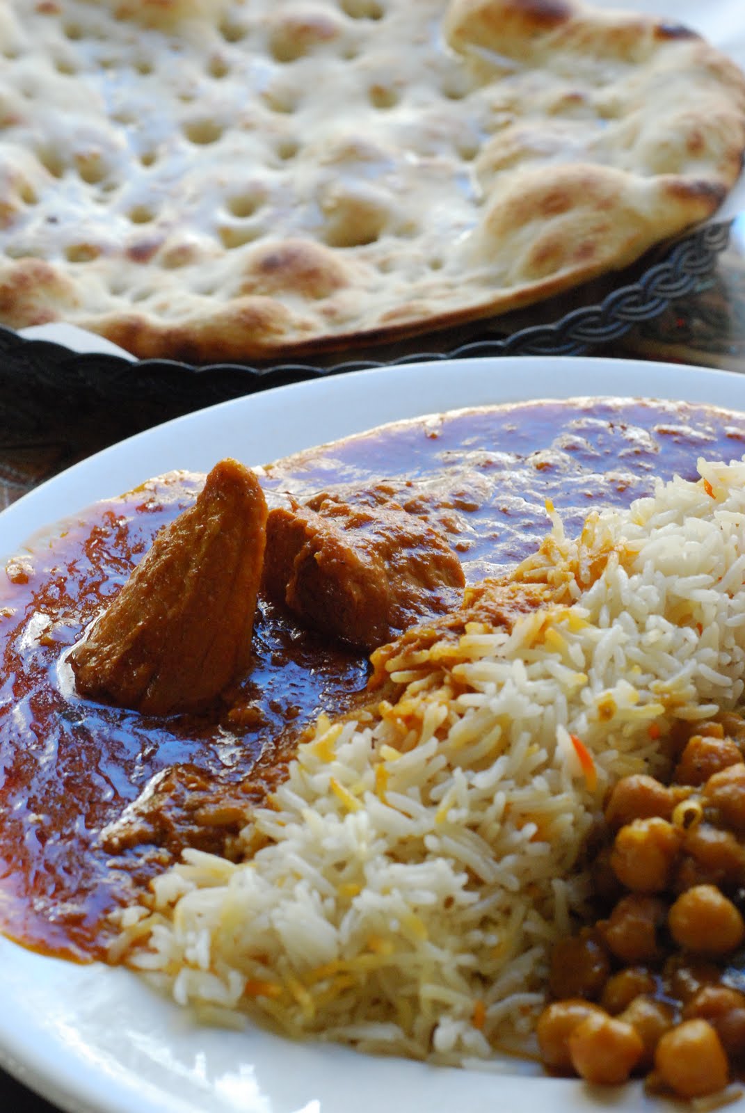 THE BIG EAT (98) Chicken Curry Lunch Special Punjab Kabab