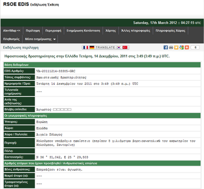 Σαντορίνη Ώρα Μηδέν ! Το έδαφος αλλάζει μορφή  