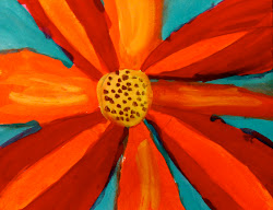 georgia keefe inspired flowers grade 2nd okeefe keeffe flower paintings easy painting creating
