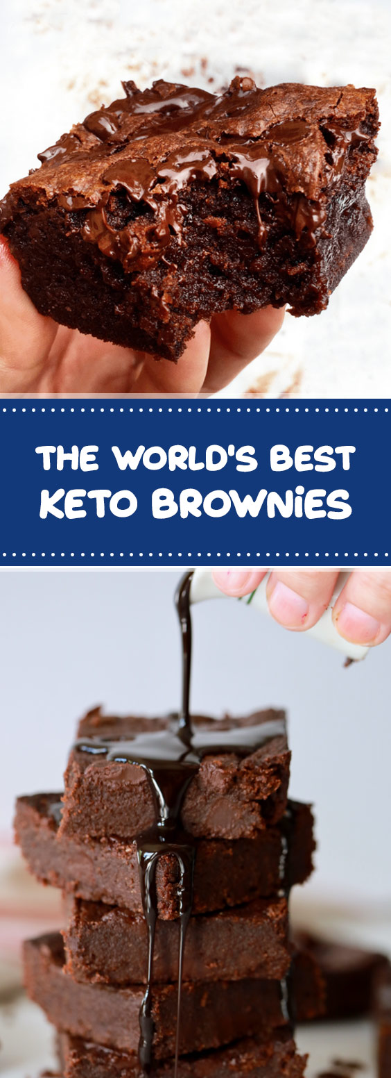 The World's Best Keto Brownies - FAMOUS RECIPES