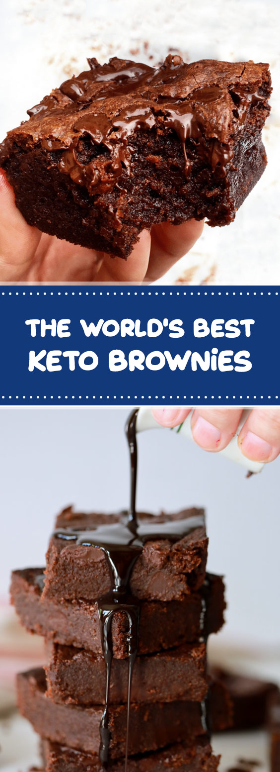 The World's Best Keto Brownies FAMOUS RECIPES