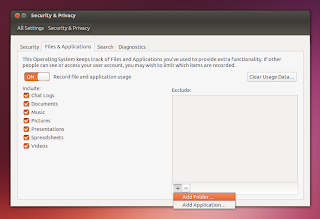 Ubuntu 13.10 privacy